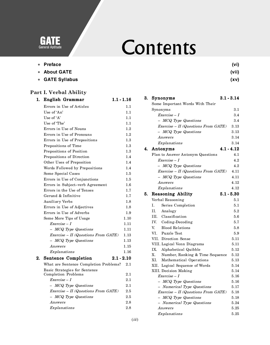 GATE 2021 - Guide - General Aptitude - Page 4