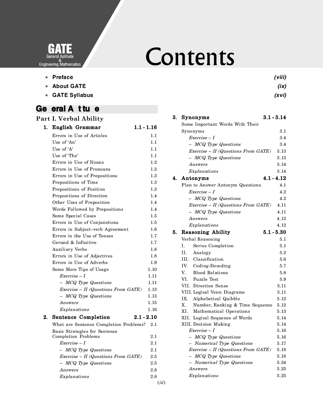 GATE 2021 - Guide - General Aptitude & Engineering Mathematics - Page 4