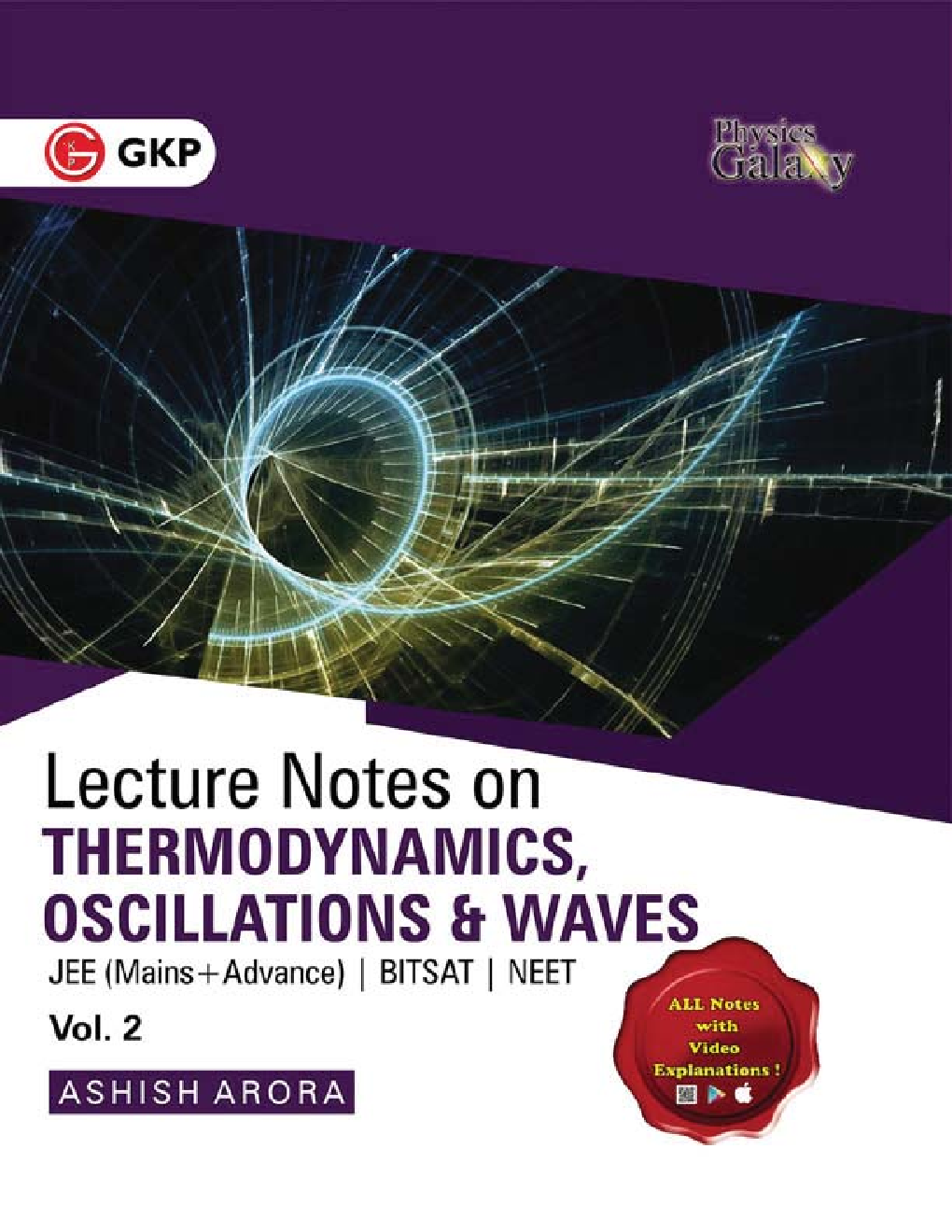 Physics Galaxy Vol. II Lecture Notes On Thermodynamics, Oscillation  & Waves (JEE Mains & Advance, BITSAT, NEET) - Page 1