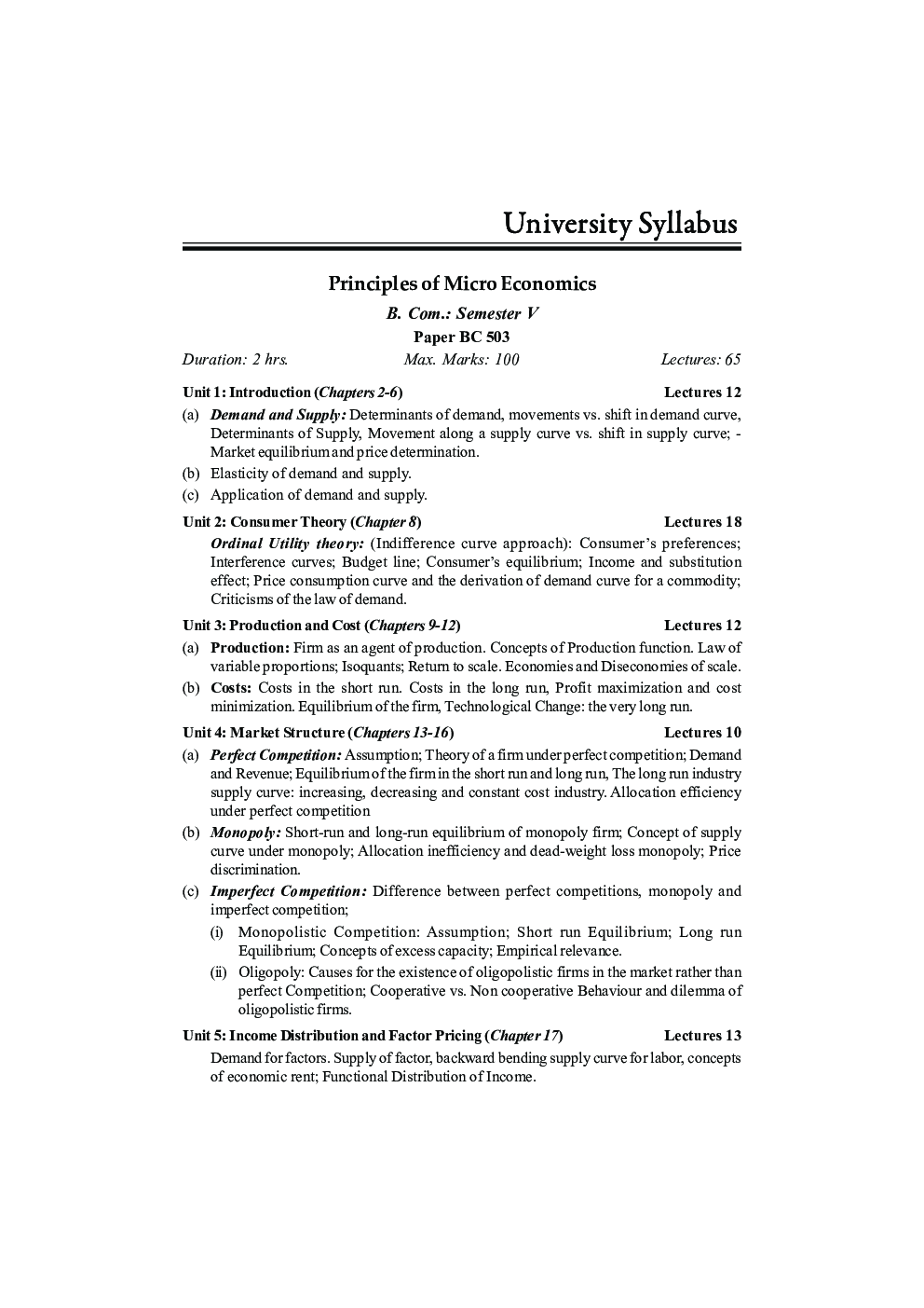 Principles Of Micro Economics - Page 5