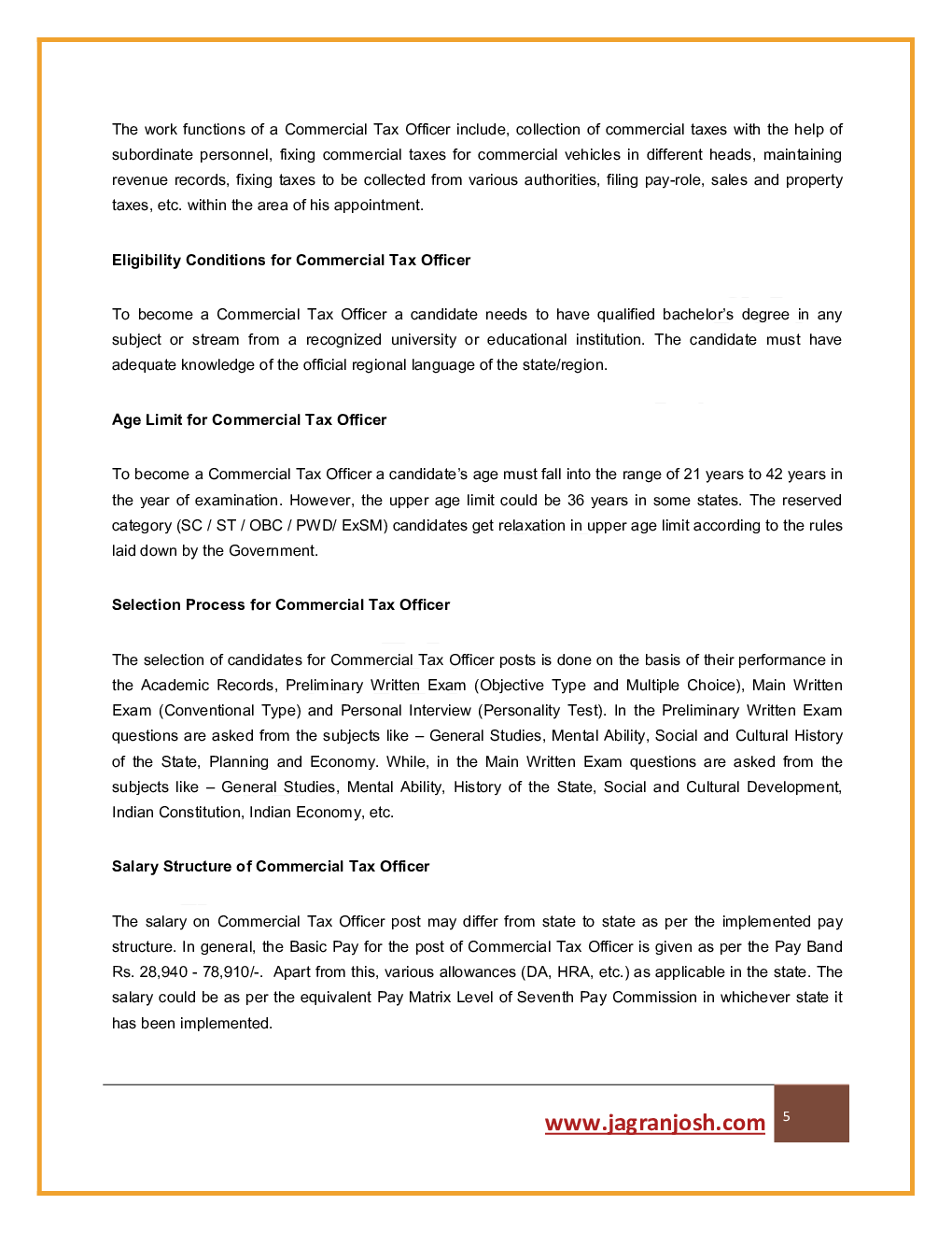 Employment News 01-15 September 2020 - Page 5