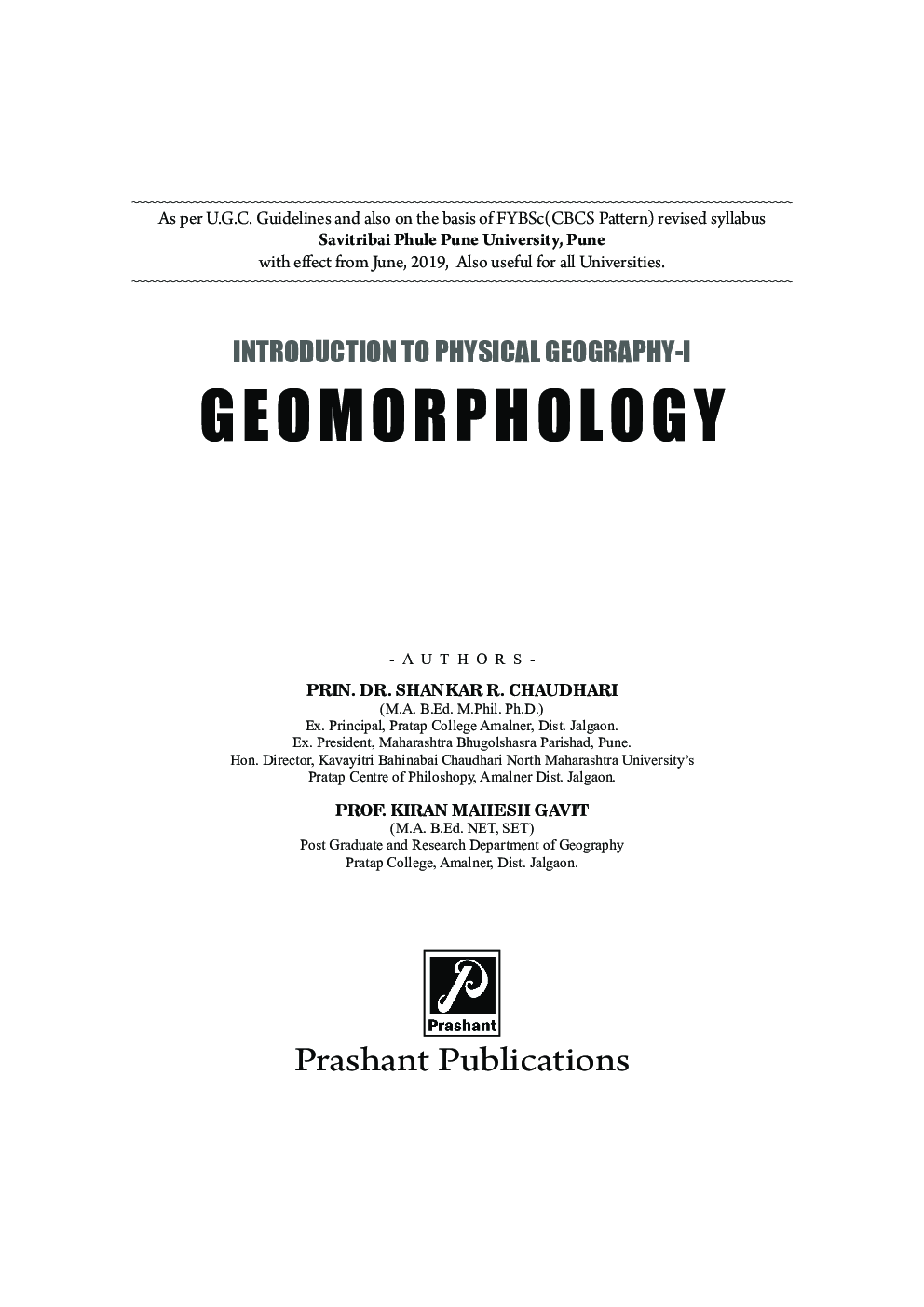 Geomorphology  (SPPU) - Page 2