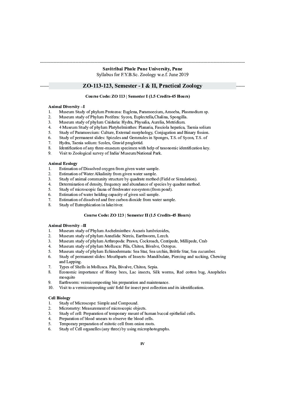 Practical Zoology  (SPPU) - Page 5