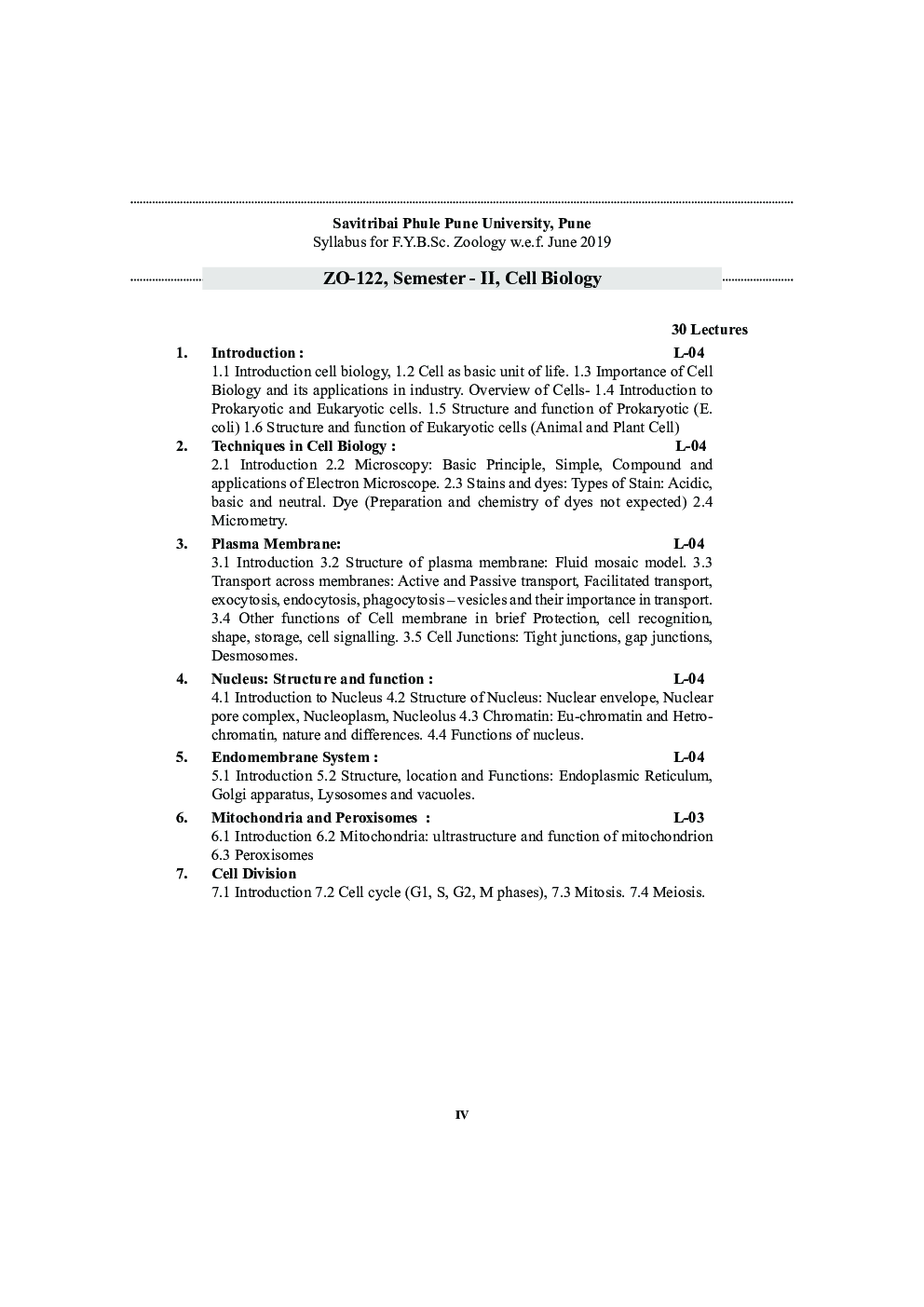 Cell Biology (SPPU) - Page 5