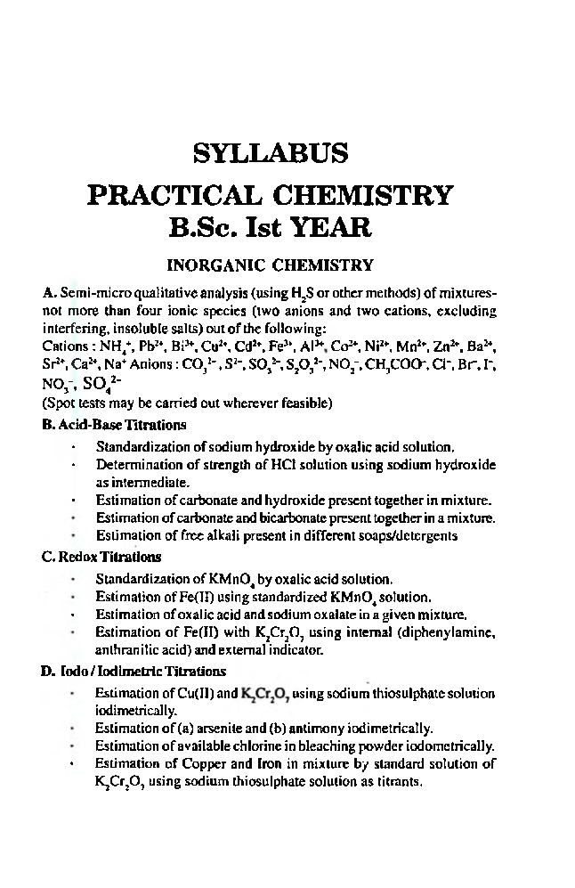 प्रायोगिक रसायन प्रथम वर्ष - Page 5