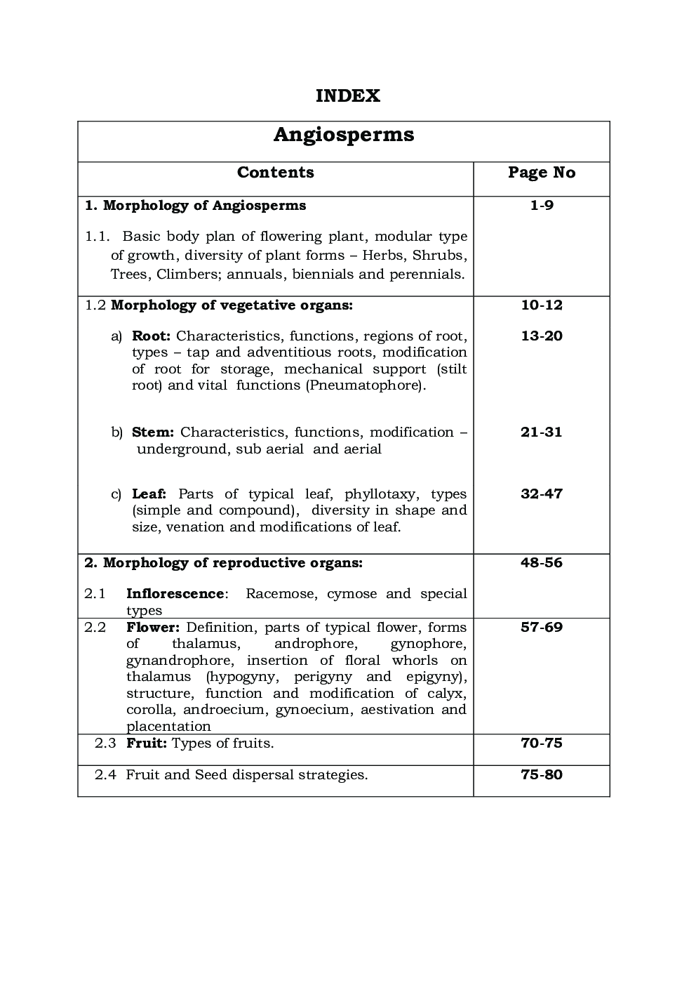 Angiosperms, Histology, Anatomy and Embryology - Page 5