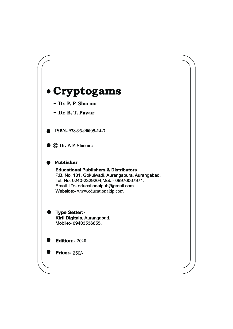 Cryptogams - Page 3