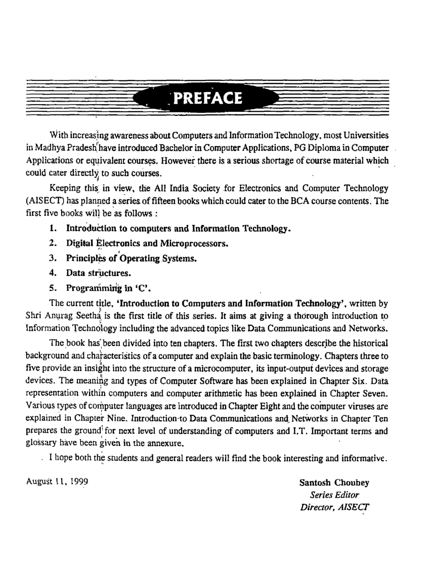 lntrodution To Computers & Information Tectnology  - Page 4