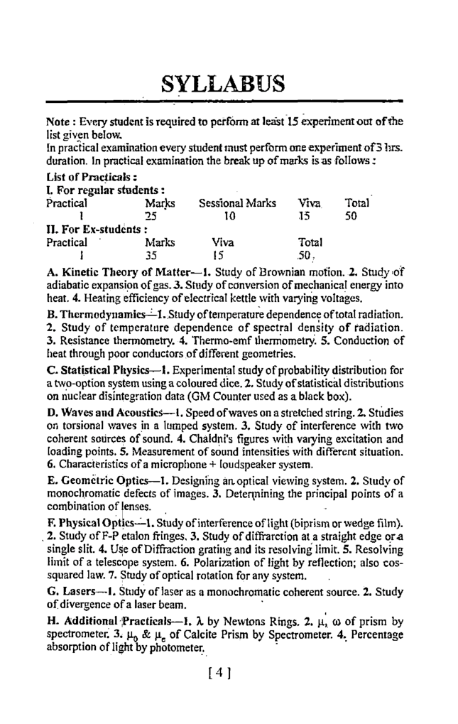 प्रायोगिक भौतिकी द्वितीय वर्ष - Page 5