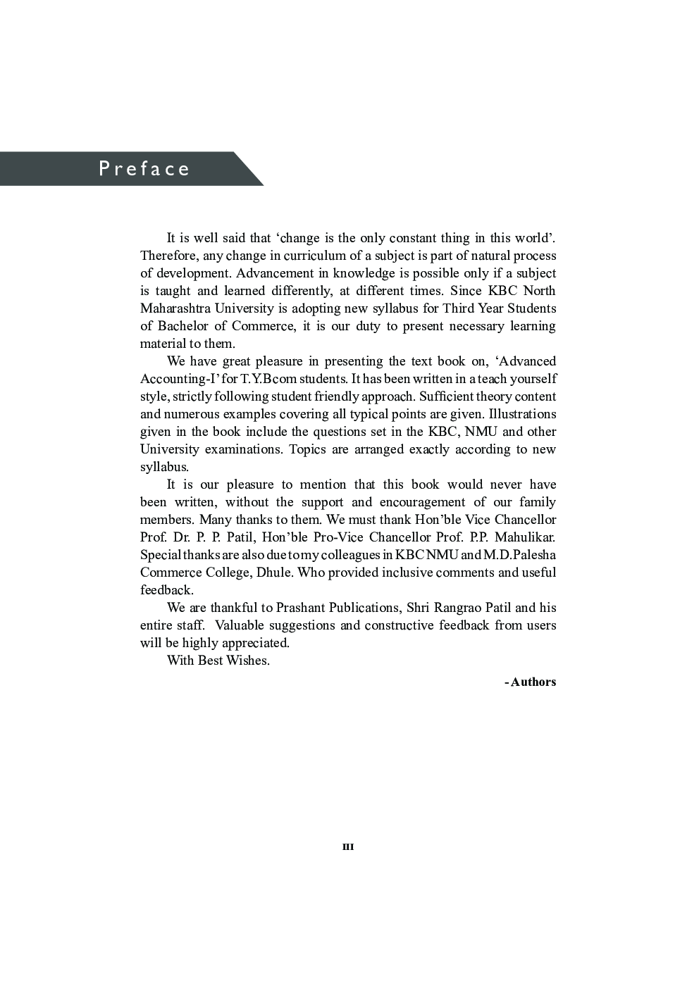 Advanced Accountancy - I (Sem V) KBCNMU - Page 4