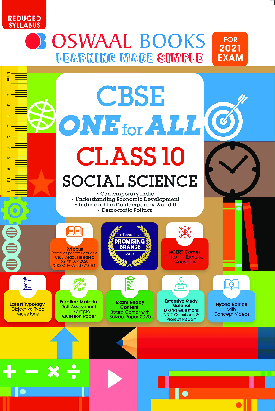 Download Oswaal CBSE One For All Social Science Class 10 Reduced