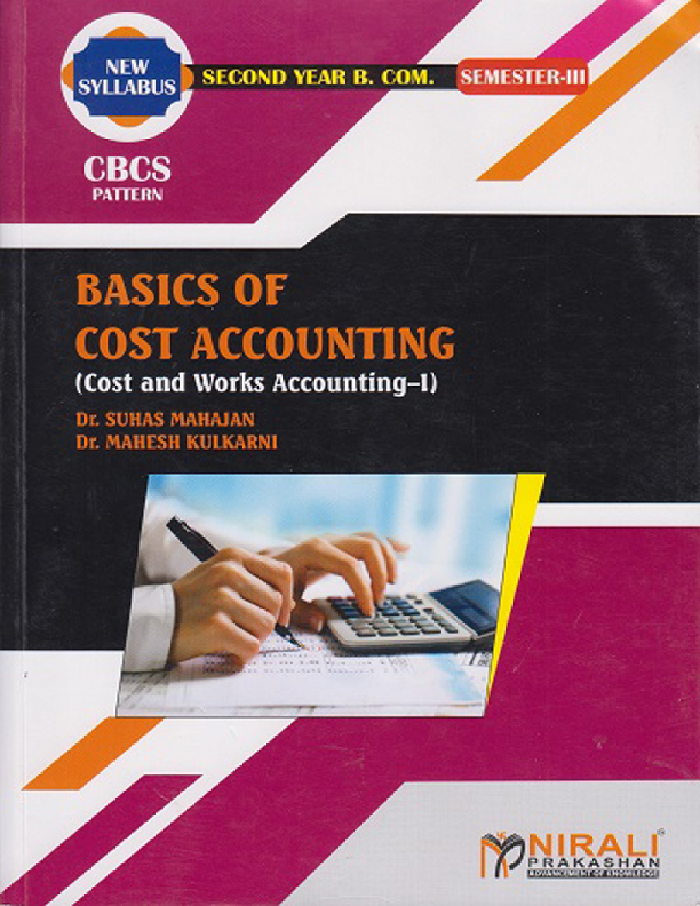 Basics Of Cost Accounting (Sem. - III) - Page 1