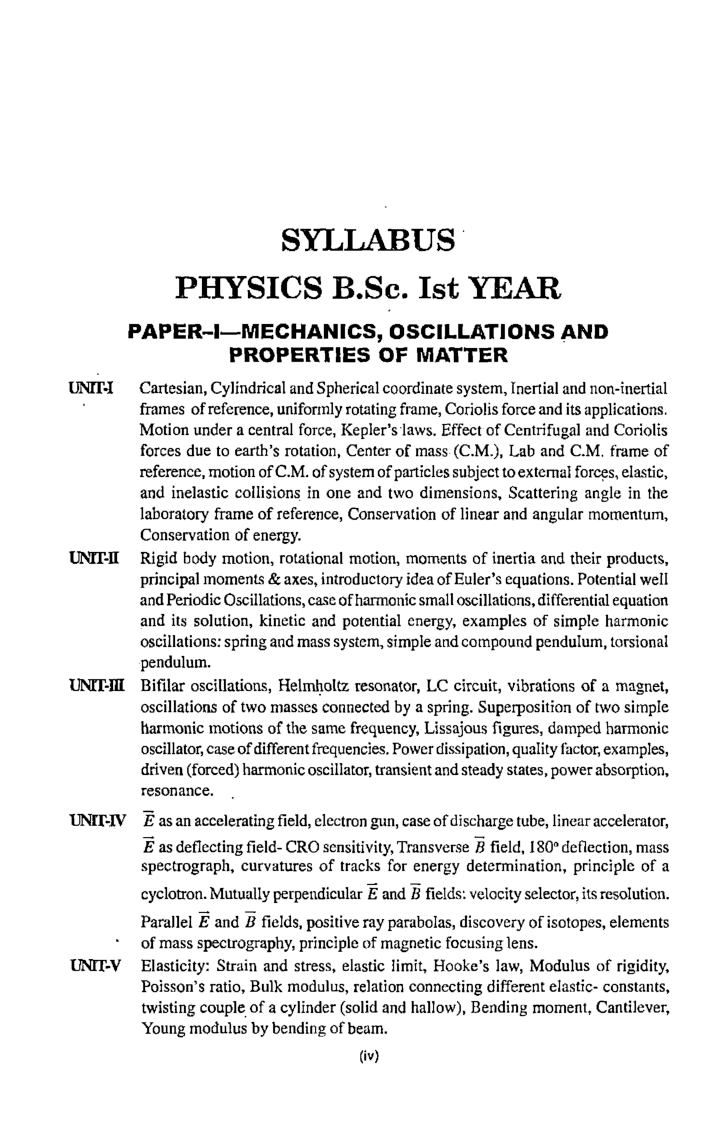 भौतिकी प्रथम वर्ष - Page 5