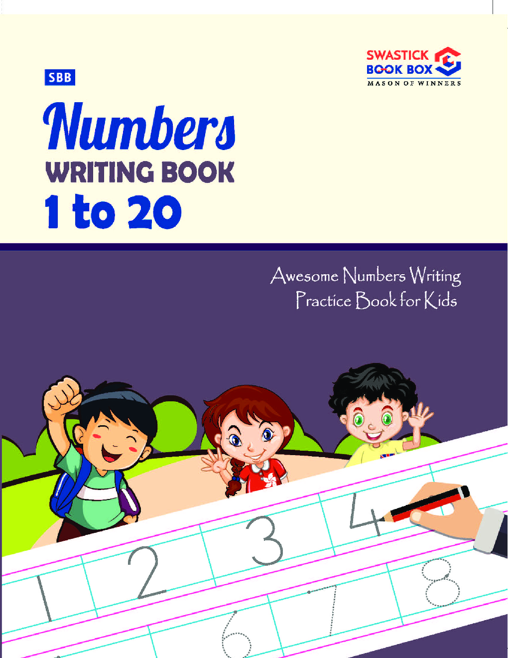 SBB Number Writing Book 1 to 20 - Page 1