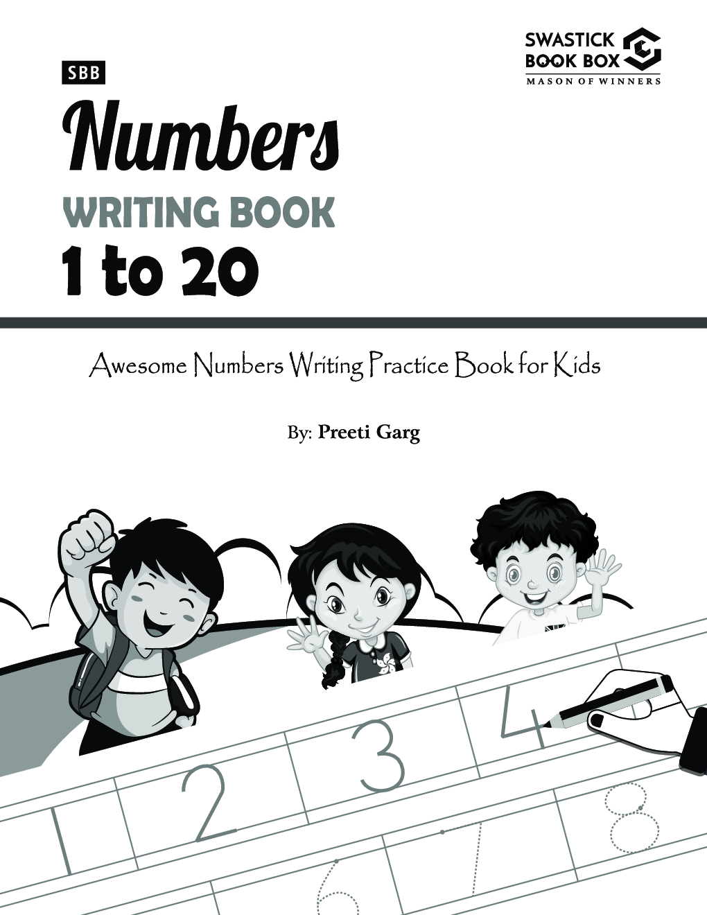 SBB Number Writing Book 1 to 20 - Page 2