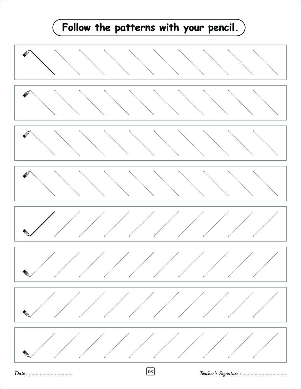SBB Number Writing Book 1 to 20 - Page 4
