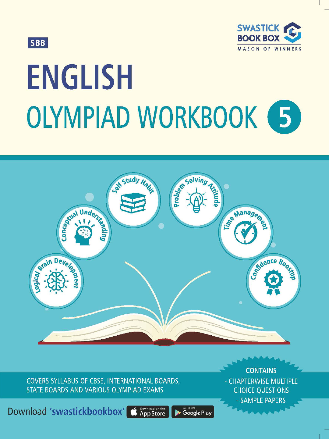 SBB English Olympiad Workbook - Class 5 - Page 1