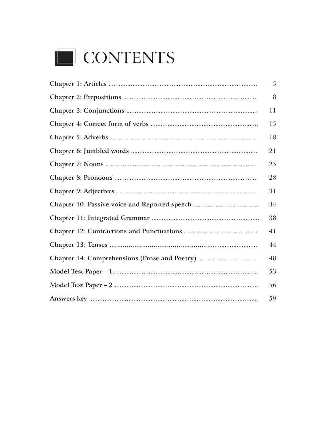 SBB English Olympiad Workbook - Class 5 - Page 5