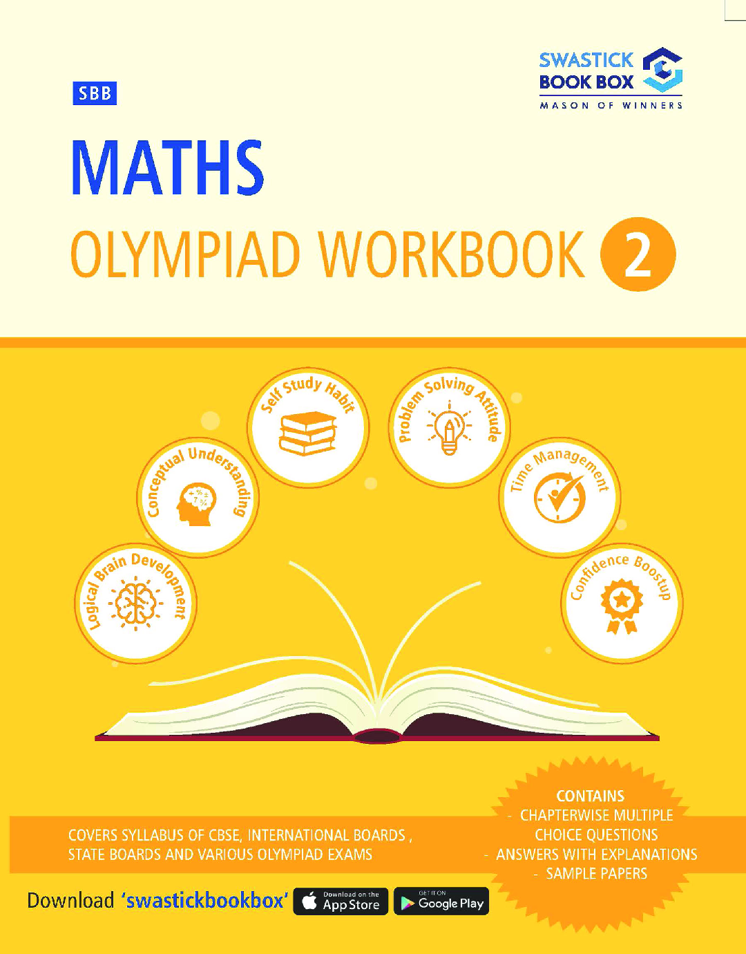 SBB Maths Olympiad Workbook - Class 2 - Page 1
