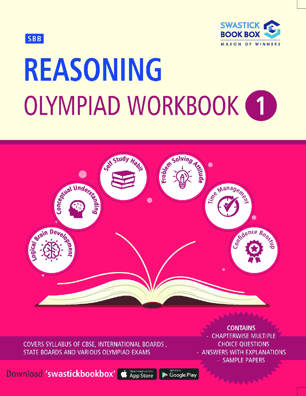 SBB Reasoning Olympiad Workbook - Class 1 - Page 1
