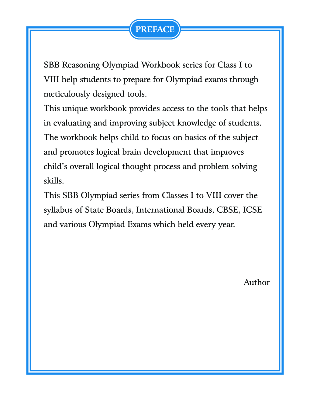 SBB Reasoning Olympiad Workbook - Class 1 - Page 4