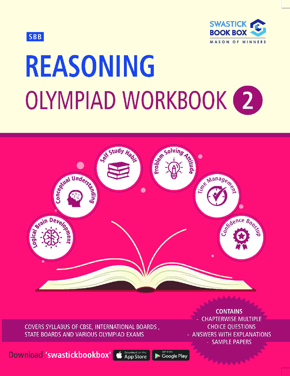SBB Reasoning Olympiad Workbook - Class 2 - Page 1