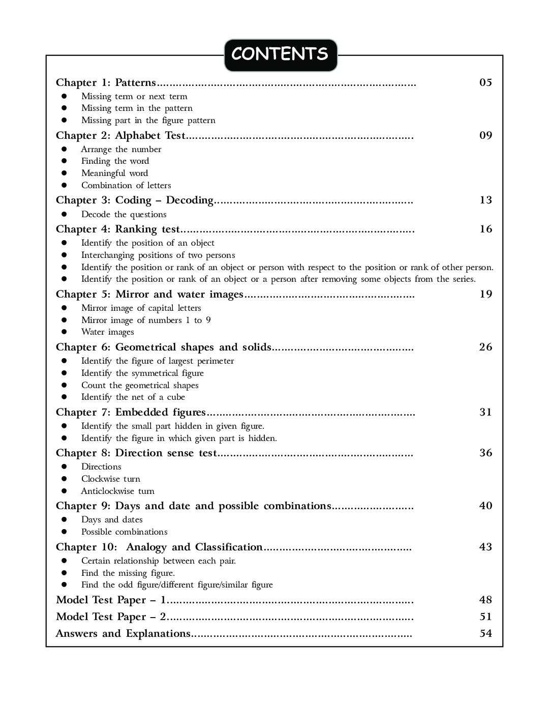 SBB Reasoning Olympiad Workbook - Class 4 - Page 5