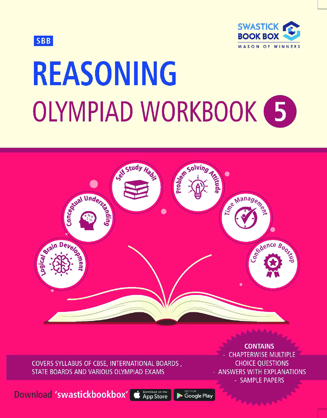 SBB Reasoning Olympiad Workbook - Class 5 - Page 1