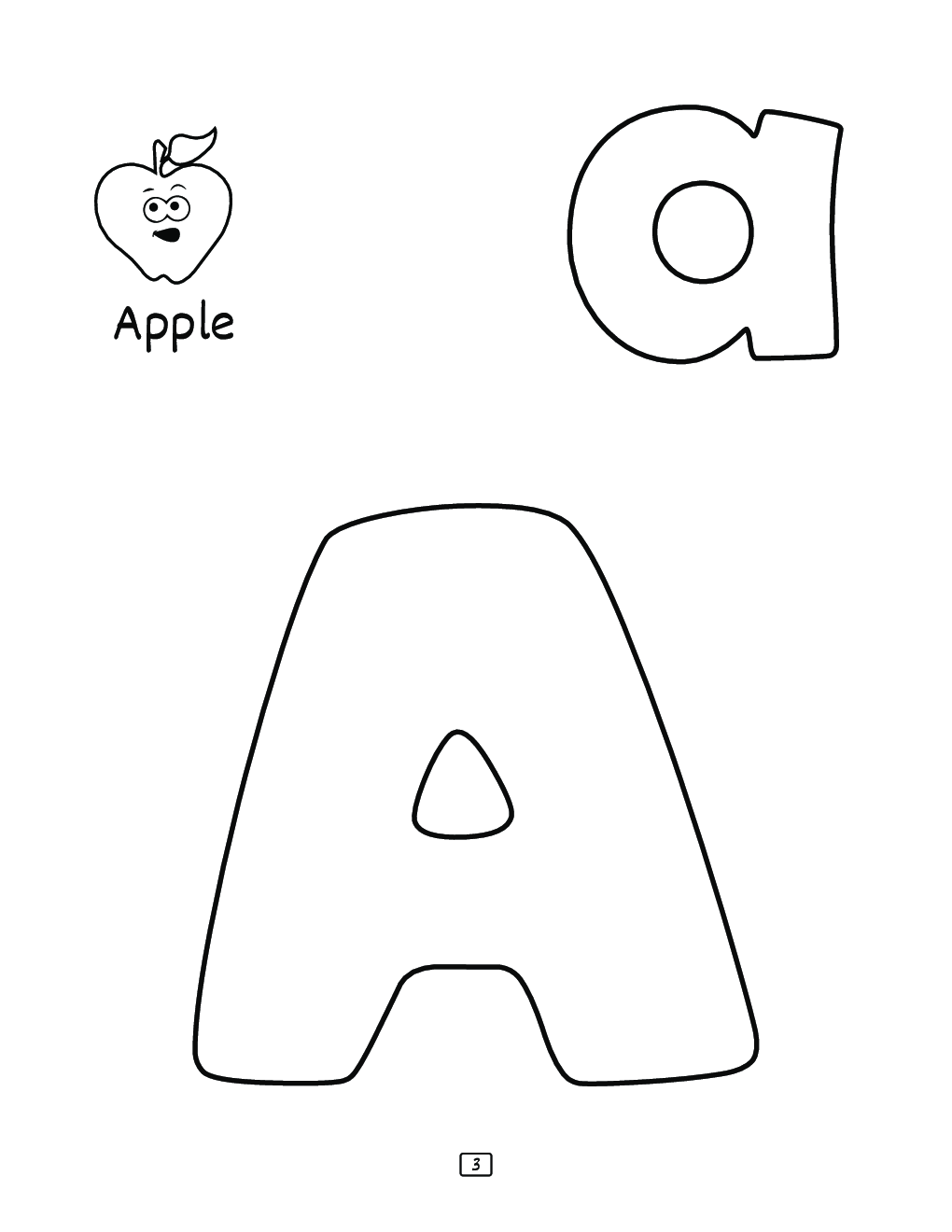 Hue Artist - Alphabets Colouring Book - Page 4