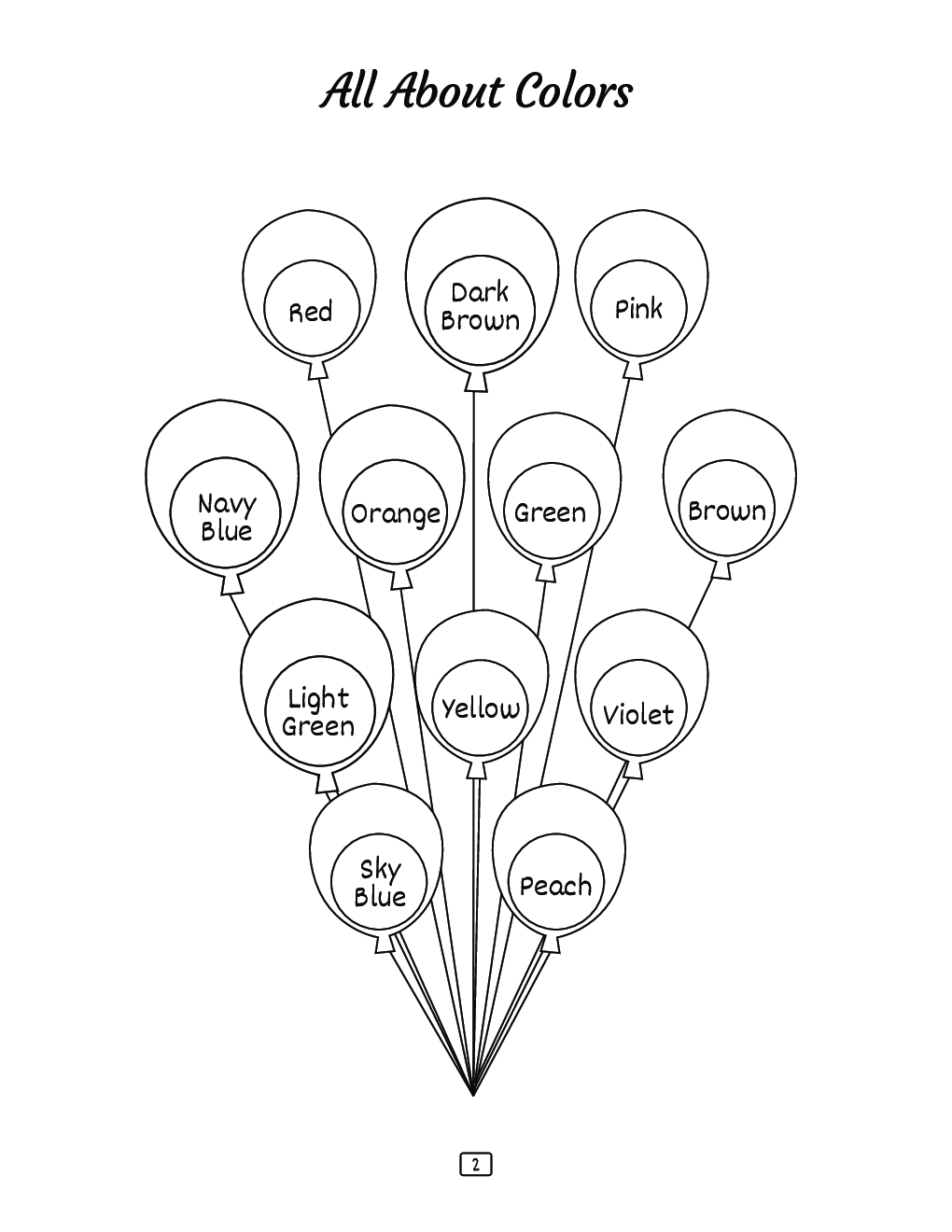 Hue Artist - Neighbourhood Colouring Book - Page 3