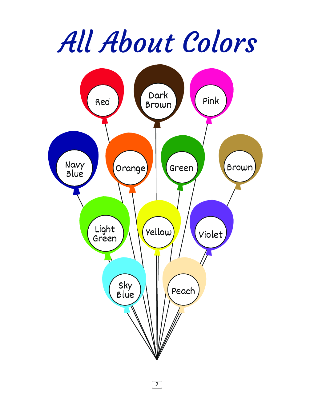 Hue Artist - Fruits Colouring Book - Page 3