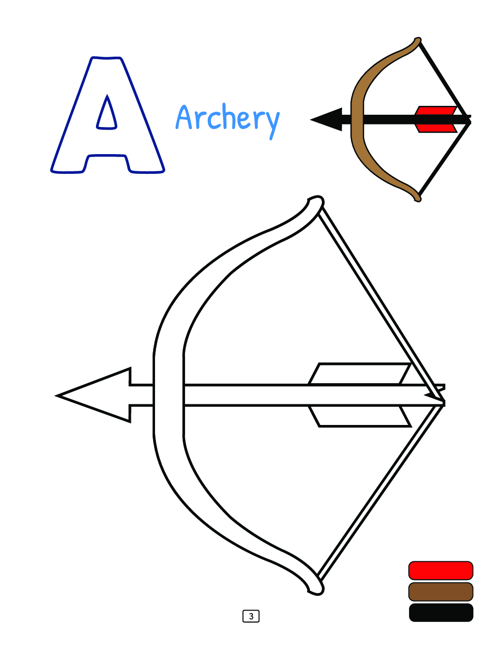 Hue Artist - Sports Colouring Book - Page 4