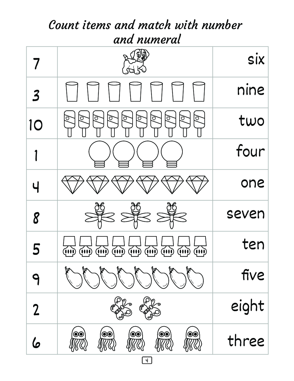 SBB Pre-School Math Activity Book - 5 - Page 5