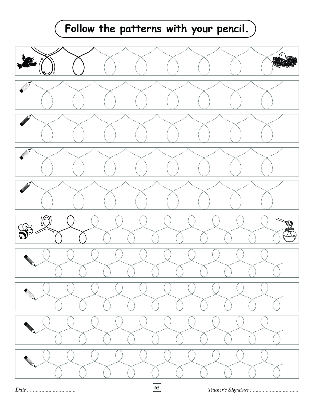 SBB Cursive Word Writing Workbook - 2 - Page 3