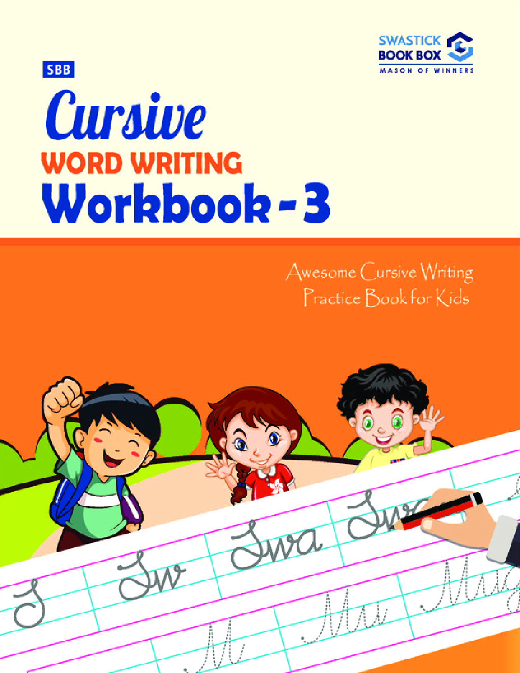 SBB Cursive Word Writing Workbook - 3 - Page 1
