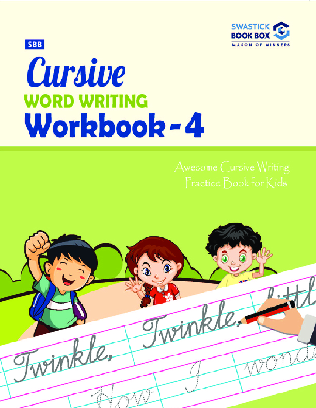 SBB Cursive Word Writing Workbook - 4 - Page 1