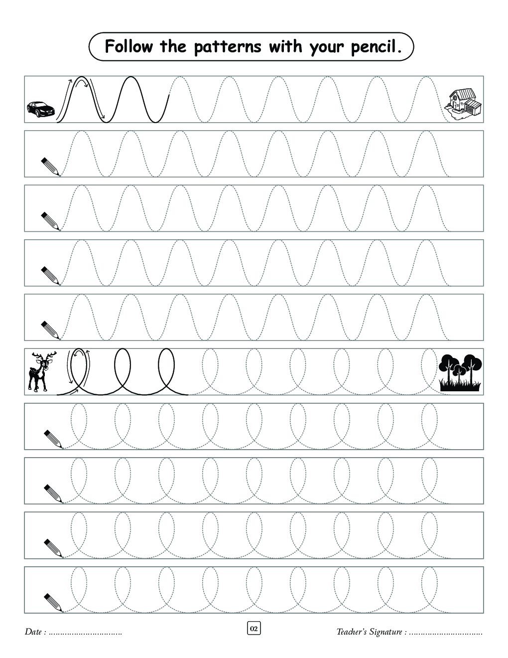SBB Cursive Word Writing Workbook - 4 - Page 3
