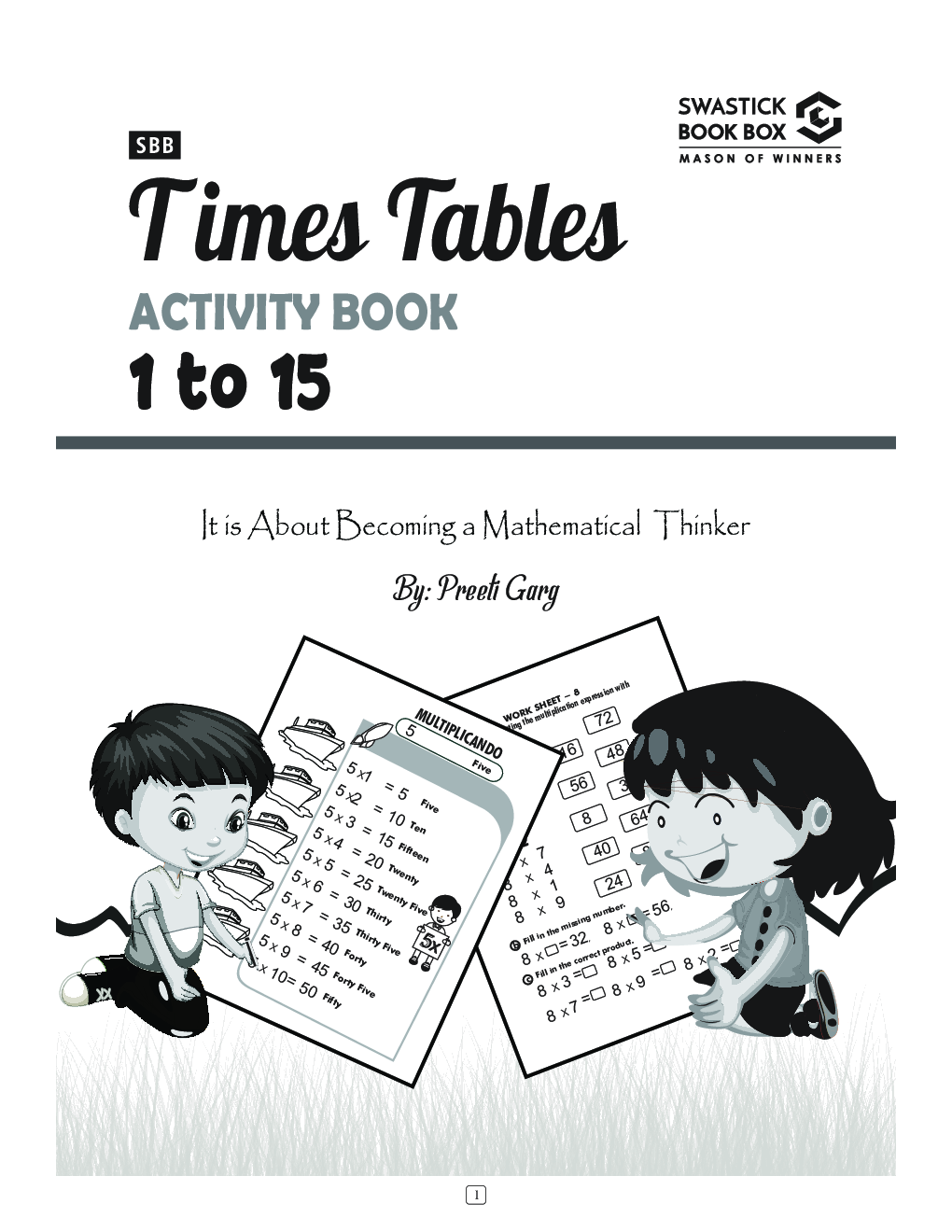 Times Tables Activity Book [1 to 15] - Page 2
