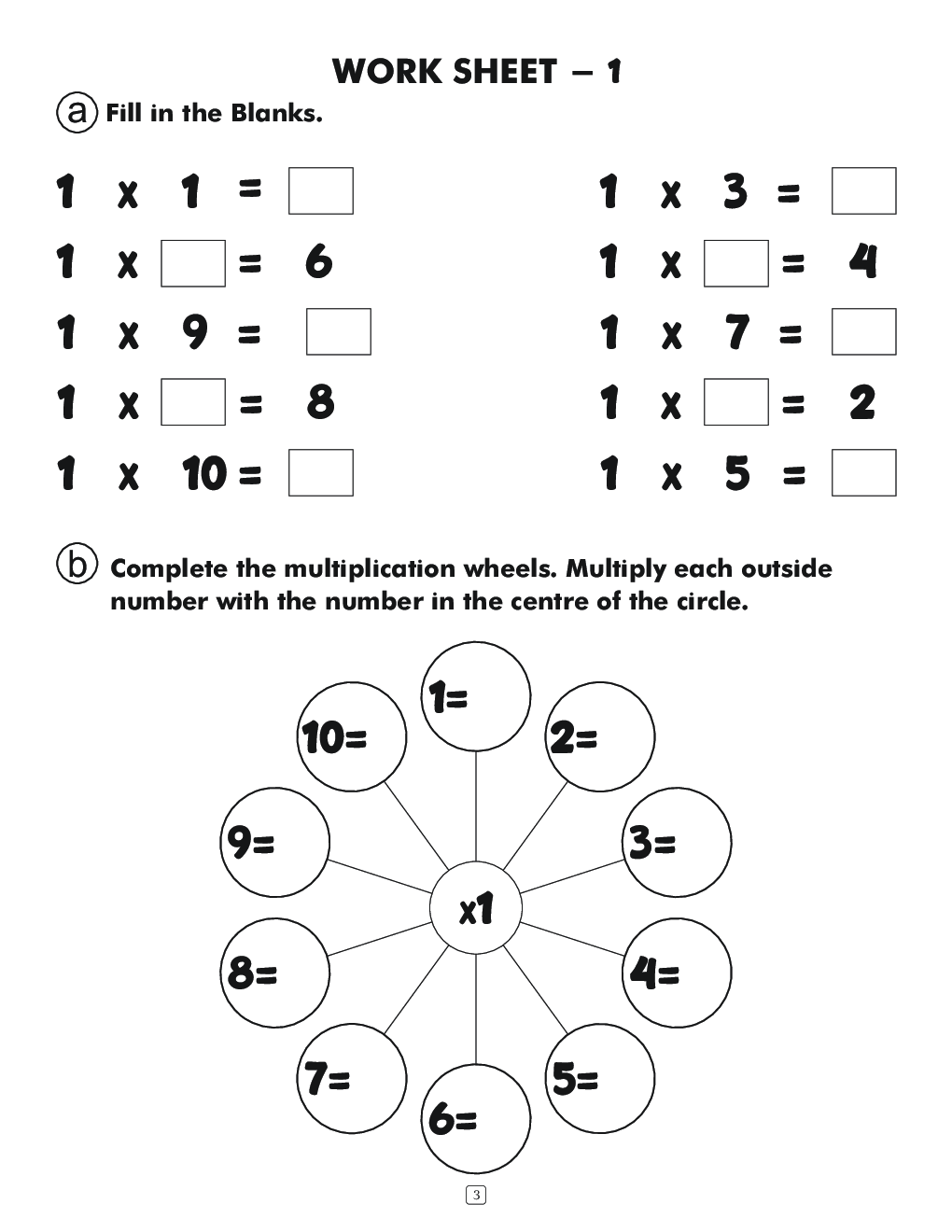 Times Tables Activity Book [1 to 15] - Page 4