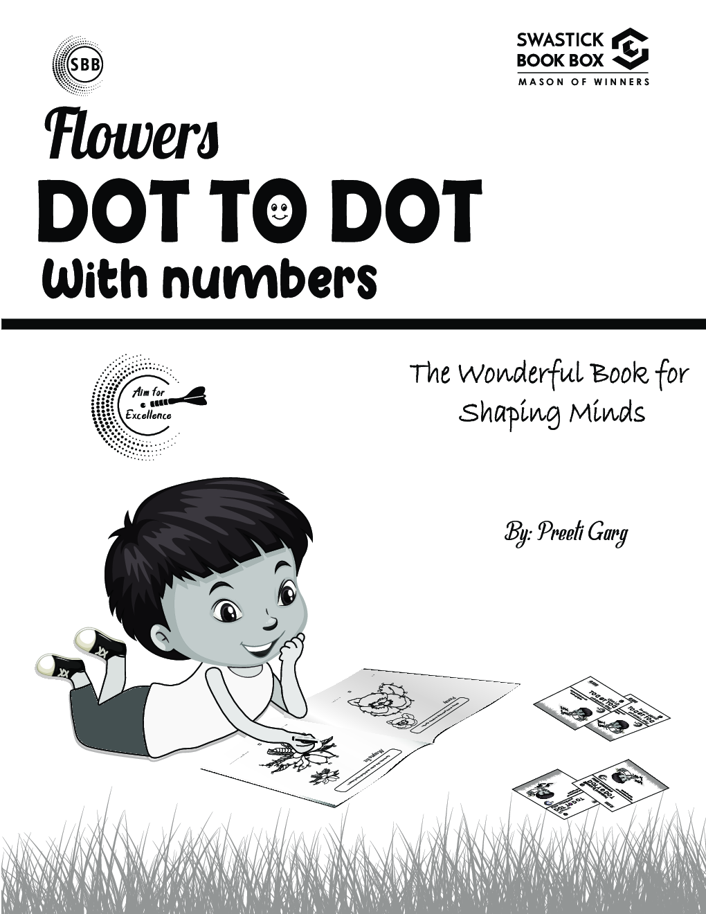SBB Flowers Dot To Dot Activity Book - Page 2