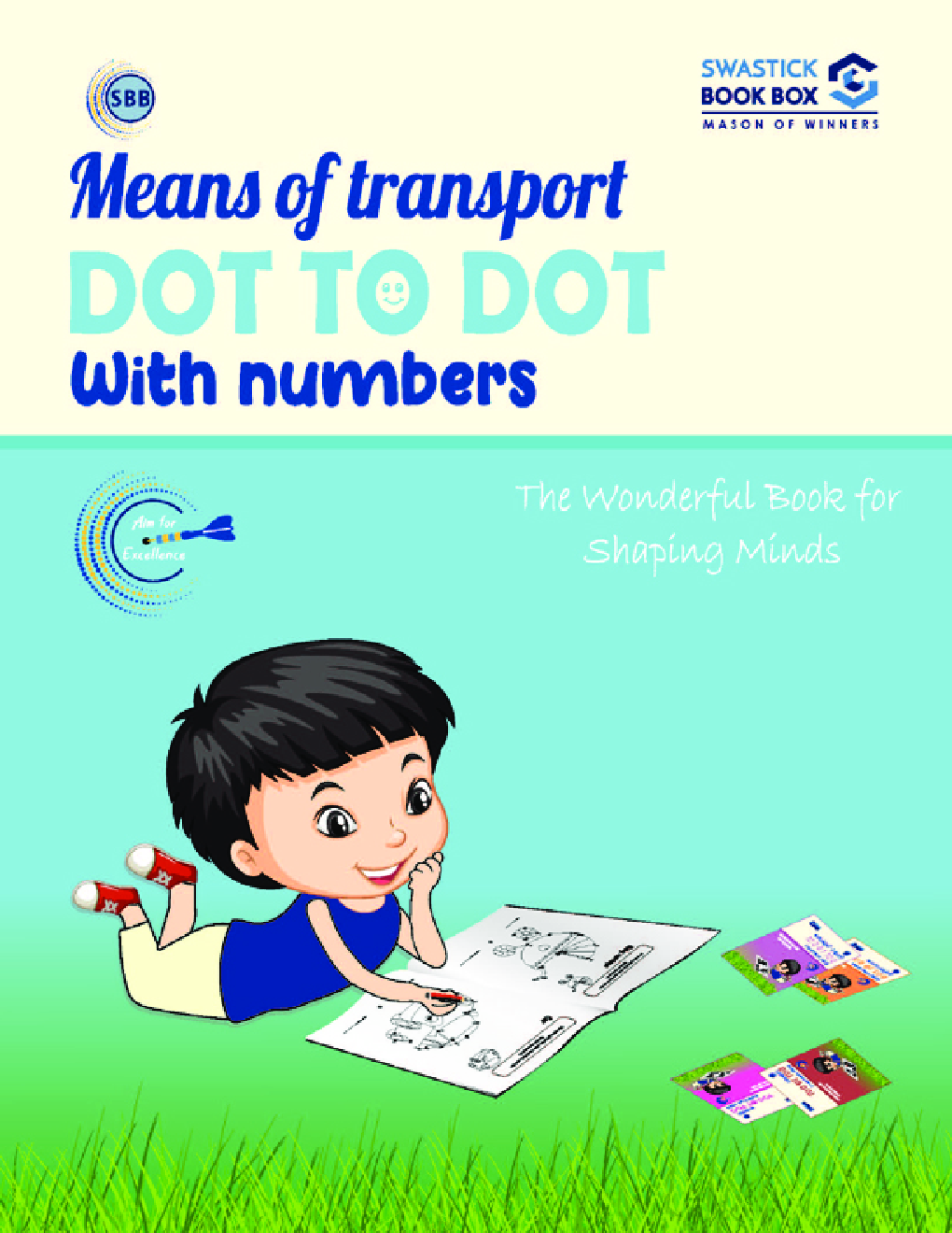 SBB Transport Dot To Dot Activity Book - Page 1