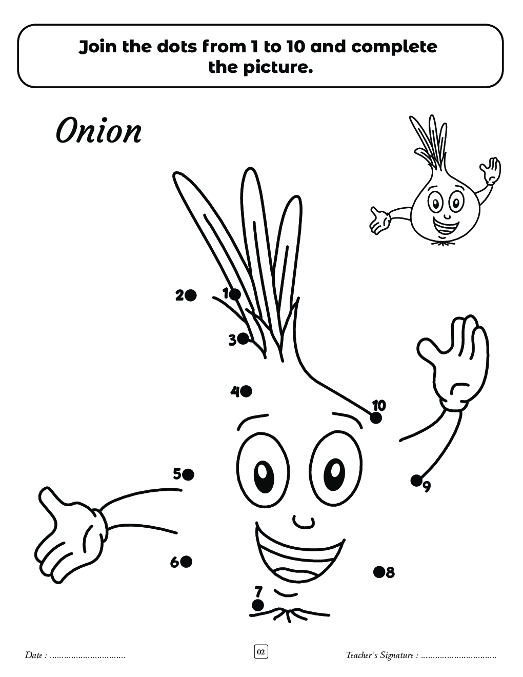 SBB Fruits And Vegetables Dot To Dot Activity Book - Page 3