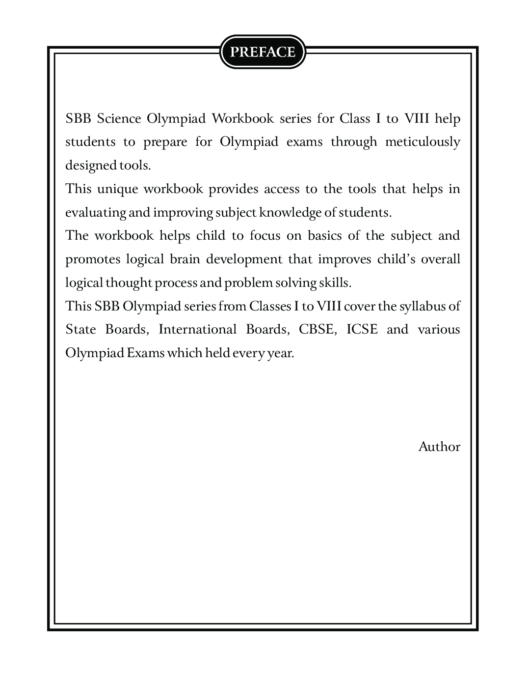 SBB Science Olympiad Workbook - Class 5 - Page 4