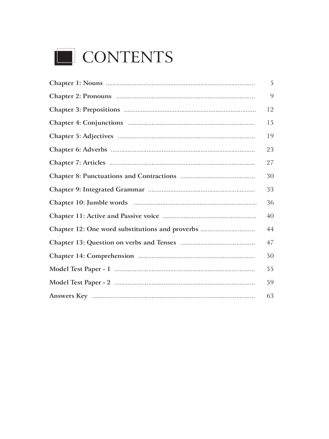 SBB English Olympiad Workbook - Class 6 - Page 5