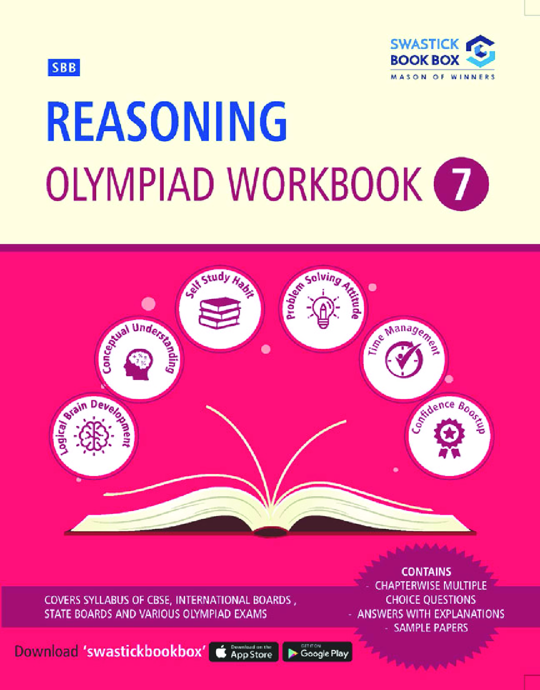 SBB Reasoning Olympiad Workbook - Class 7 - Page 1