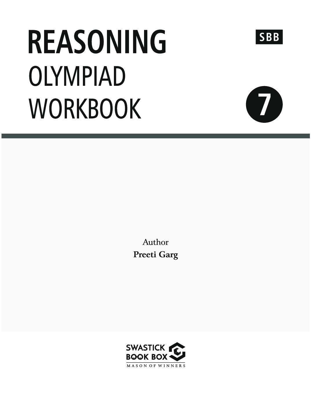 SBB Reasoning Olympiad Workbook - Class 7 - Page 2