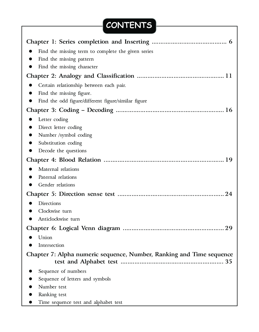 SBB Reasoning Olympiad Workbook - Class 7 - Page 5