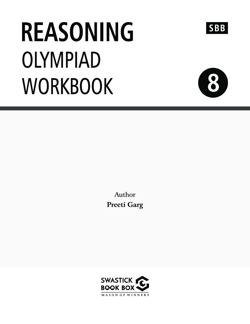 SBB Reasoning Olympiad Workbook - Class 8 - Page 2