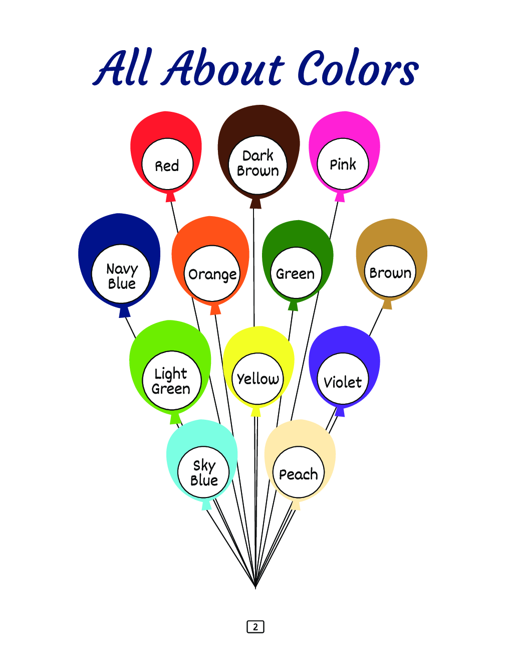 Hue Artist - Animal Colouring Book - Page 3