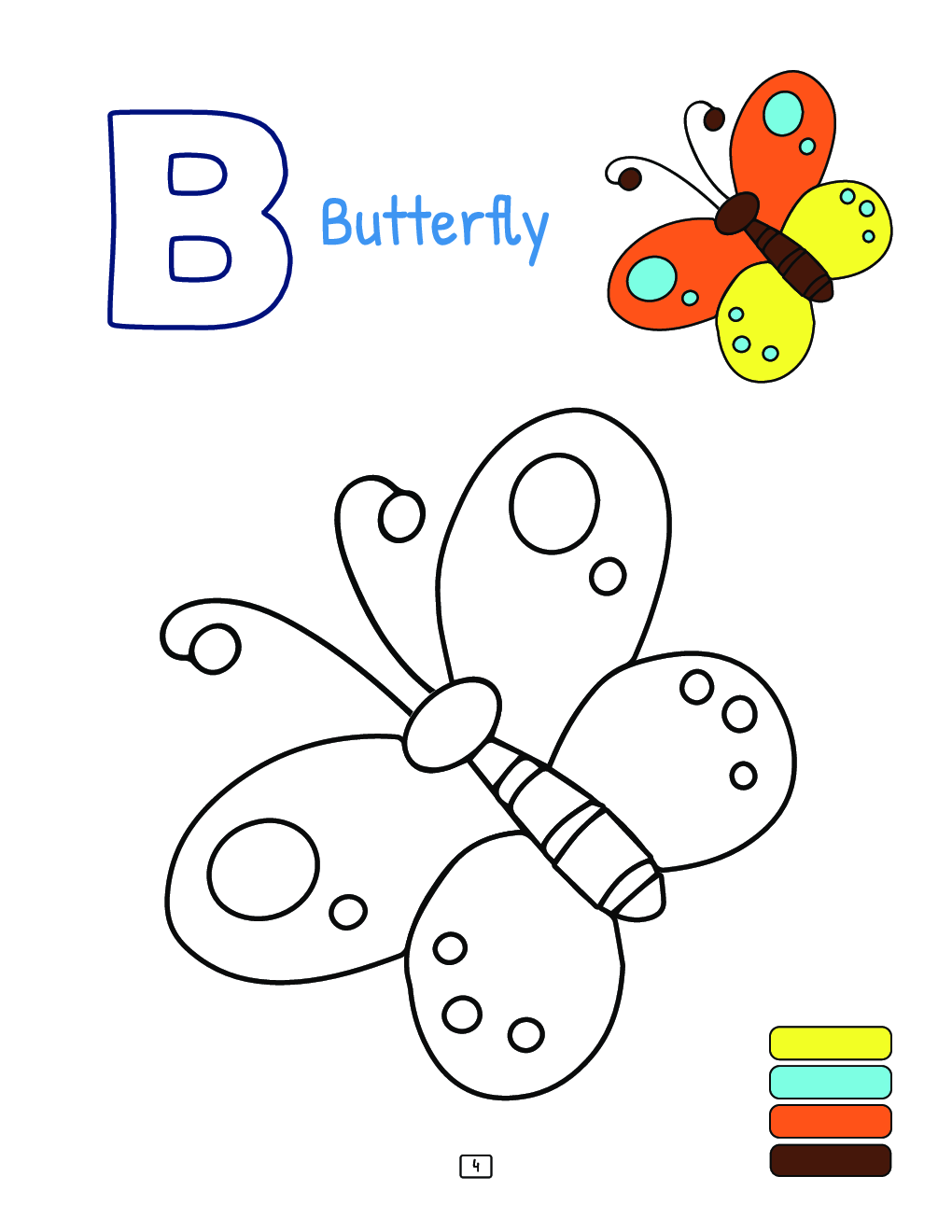 Hue Artist - Animal Colouring Book - Page 5